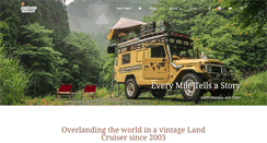 Desktop Screenshot of landcruisingadventure.com