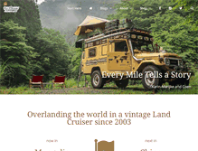 Tablet Screenshot of landcruisingadventure.com